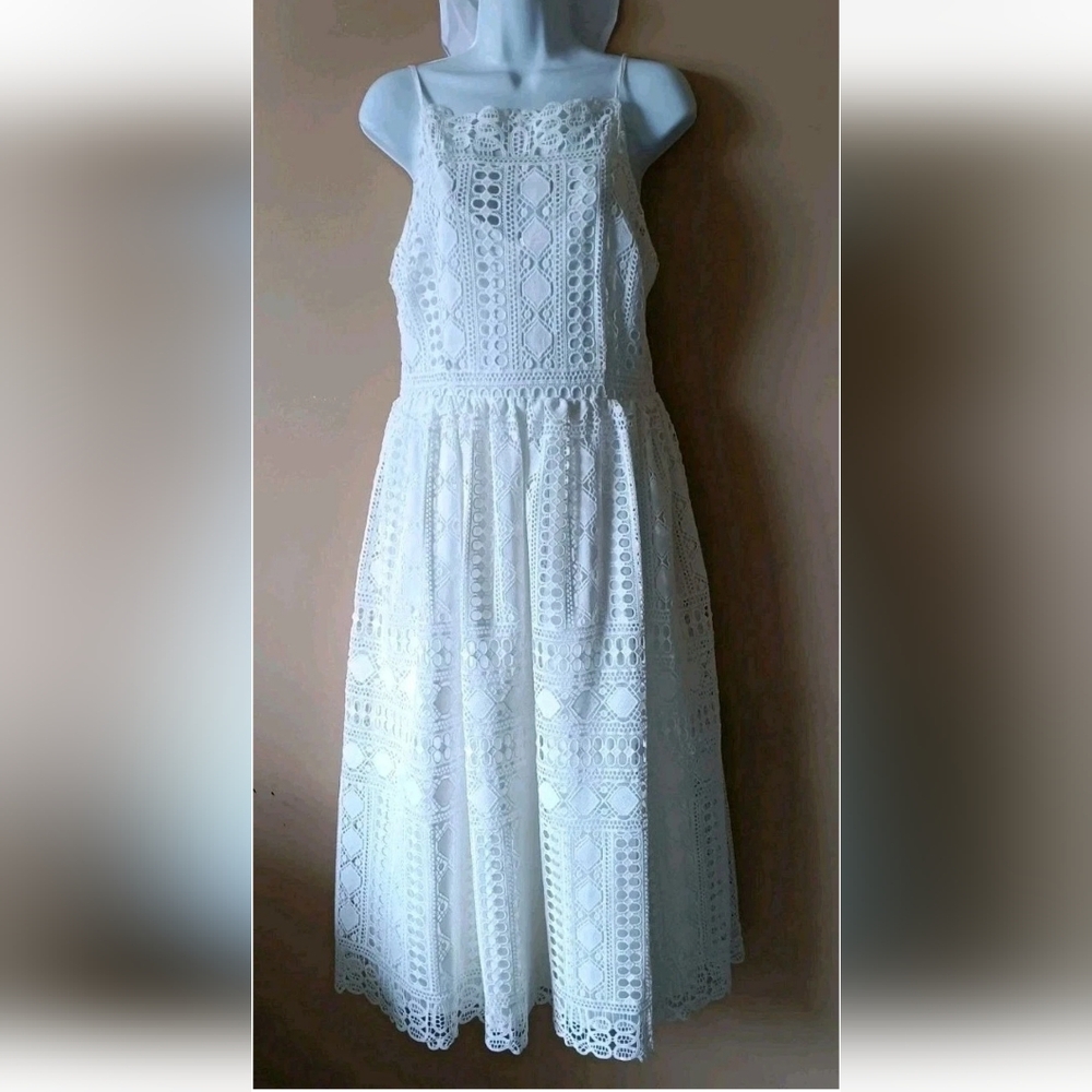 ASOS White Lace Summer Wedding Dress